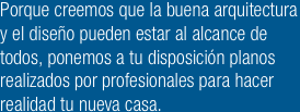 planos profesionales