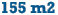 155 m2