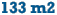 133 m2