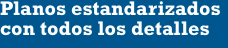 Planos estandarizados 